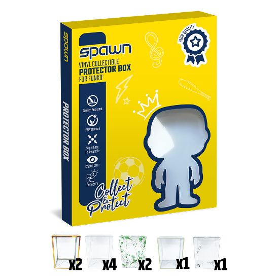 SPAWN Protector box 10 Pack V2 zaščita za zbirateljske figurice