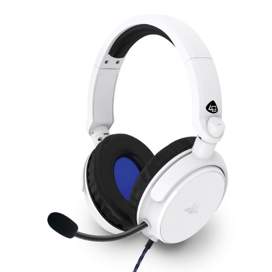 4GAMERS PS4 STEREO GAMING SLUŠALKE PRO4-50S BELE