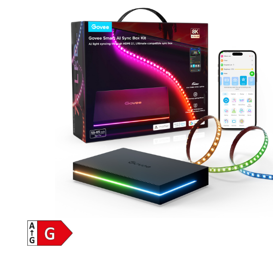 GOVEE Smart AI Sync Box Kit 2 55-65