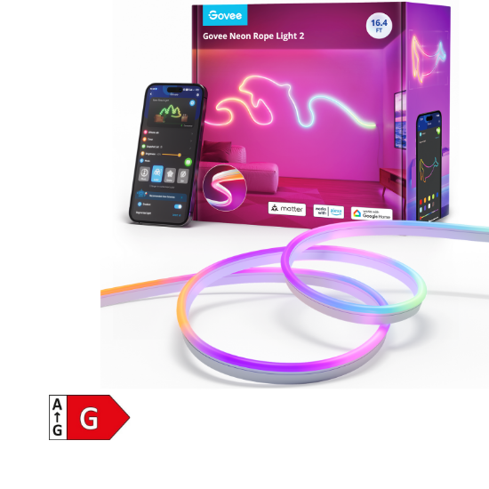 GOVEE Neon Rope Light 2 5m