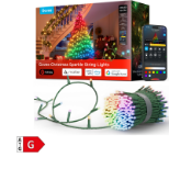 GOVEE Christmas Sparkle String Lights 20m