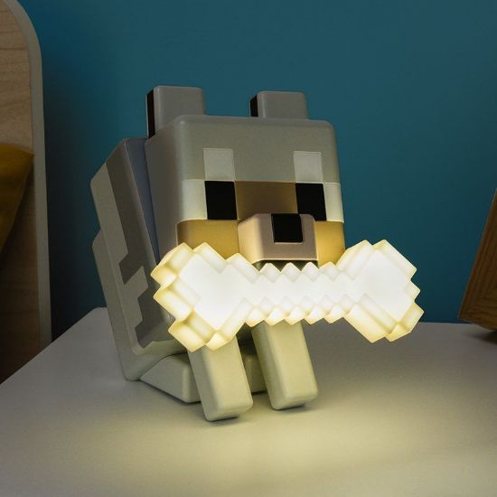 PALADONE Minecraft wolf namizna svetilka
