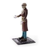 NOBLE COLLECTION Bendyfig Universal monsters Invisible man figurica