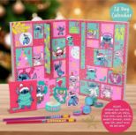 PALADONE Disney Stitch pisarniški material 24 dnevni adventni koledar