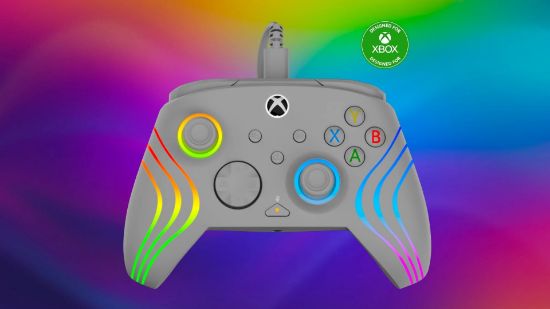 TURTLE BEACH XBOX AFTERGLOW WAVE žični kontroler sive barve