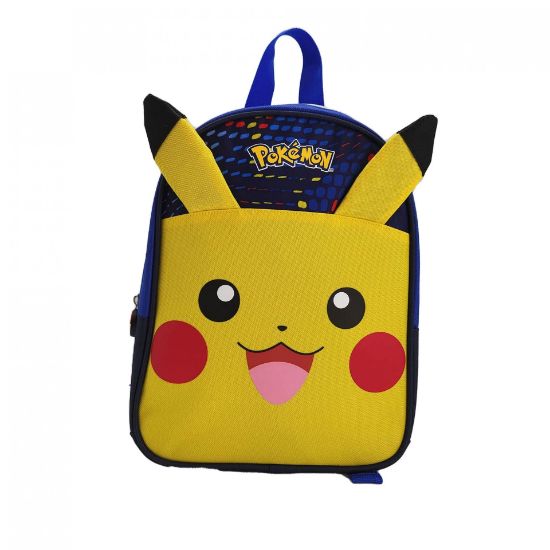 POKEMON - PIKACHU - JUNIOR nahrbtnik 32 cm modre barve