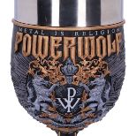 NEMESIS NOW POWERWOLF METAL IS RELIGION GOBLET 22,5CM kelih