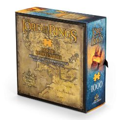 NOBLE COLLECTION Lord of the Rings Middle-Earth map 1000 kosov sestavljanka