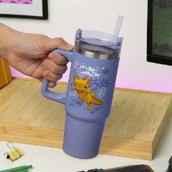 PALADONE Minecraft purple multiway XL potovalna skodelica