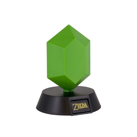PALADONE The Legend of Zelda green rupee 3D namizna svetilka