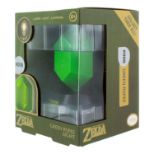 PALADONE The Legend of Zelda green rupee 3D namizna svetilka