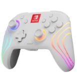 PDP SWITCH 2 & 1 BREZŽIČNI KONTROLER AFTERGLOW WAVE - BELE BARVE