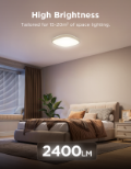 GOVEE RGBWW + RGBIC Smart Square Ceiling Light 30cm
