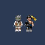 LEGO KOCKE OVERWATCH HANZO VS. GENJI