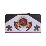 NEMESIS NOW STRANGER THINGS HELLFIRE CLUB EMBOSSED denarnica 18.5CM