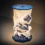 NEMESIS NOW THE GREAT WAVE OFF KANAGAWA zložljiva svetilka 21CM