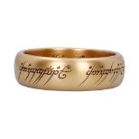 NEMESIS NOW LORD OF THE RINGS THE ONE RING TRINKET posoda 10.8CM