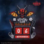 NEMESIS NOW STRANGER THINGS HELLFIRE CLUB PERPETUAL koledar