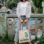 CINEREPLICAS: Harry Potter - Alumni Slytherin tote bag