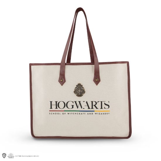 CINEREPLICAS: Harry Potter - Hogwarts Canvas shopping bag