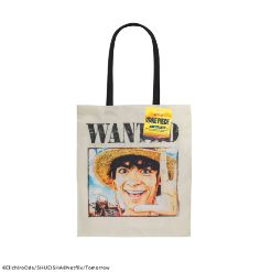 CINEREPLICAS: One Piece - Wanted Luffy tote bag