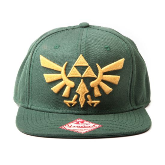 DIFUZED: The Legend of Zelda Twilight Princess - Golden Triforce logo snapback kapa