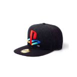 DIFUZED: PlayStation - Logo denim snapback kapa