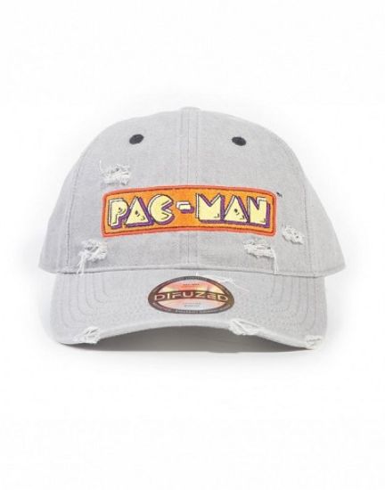 DIFUZED: Pac-Man - Logo denim snapback kapa