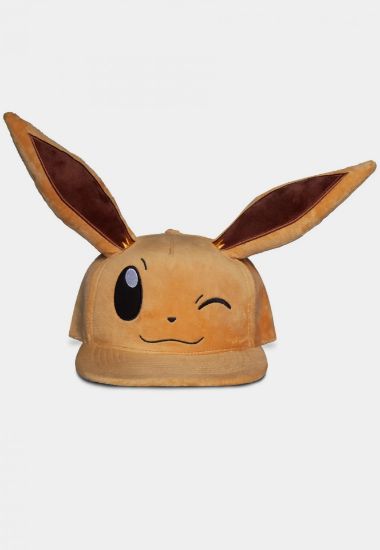 DIFUZED: Pokémon - Winking Eevee plišasta snapback kapa