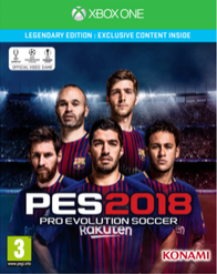 Pro Evolution Soccer 2018 Legendary Edition (XBOX one)