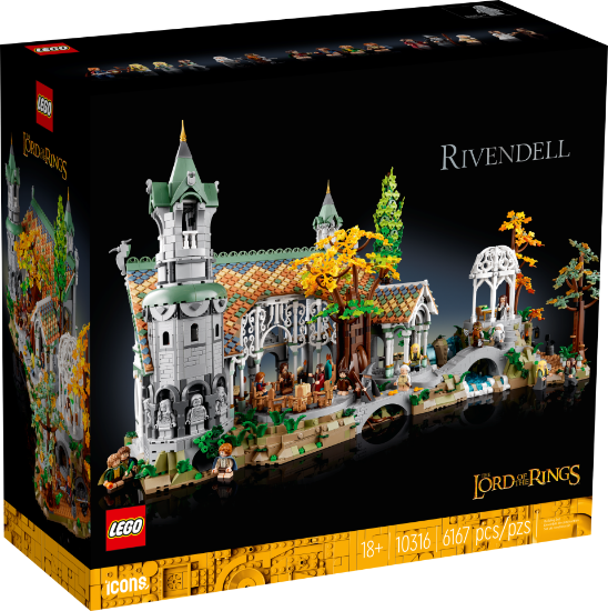 LEGO Icons The Lord of the Rings: Rivendell™ #10316
