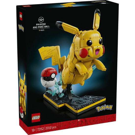 LEGO Pokémon™ Pikachu and Poké Ball #72152