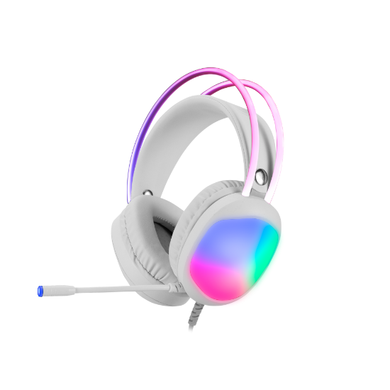 MARVO HG8959 LUMI 40 slušalke bele barve
