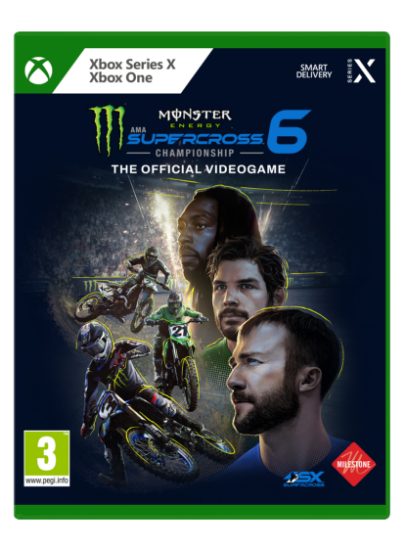 Monster Energy Supercross 6 (XBOX Series X & XBOX One)