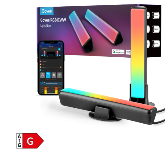 GOVEE RGBICWW Flow Plus Light Bars