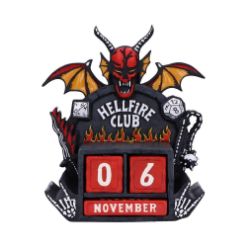 NEMESIS NOW STRANGER THINGS HELLFIRE CLUB PERPETUAL koledar