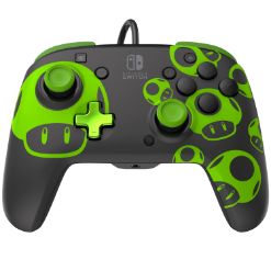 PDP SWITCH 2 & 1 ŽIČNI KONTROLER REMATCH - 1UP GLOW IN THE DARK