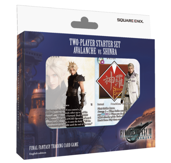 FINAL FANTASY TCG: FFVII Remake Avalanche Vs Shinra - Two-player Starter Set