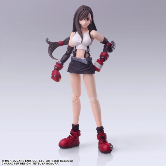 FINAL FANTASY VII BRING ARTS ACTION FIGURE TIFA LOCKHART DIGITAL PLUS EDITION