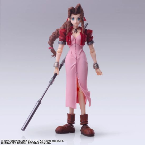 FINAL FANTASY VII BRING ARTS ACTION FIGURE AERITH GAINSBOROUGH DIGITAL PLUS EDITION