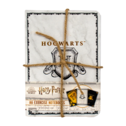 BLUE SKY: Harry Potter - Hogwarts shield A6 zvezki 3 kosi
