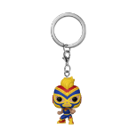 FUNKO POCKET POP KEYCHAIN Marvel Lucha Libre Captain Marvel obesek