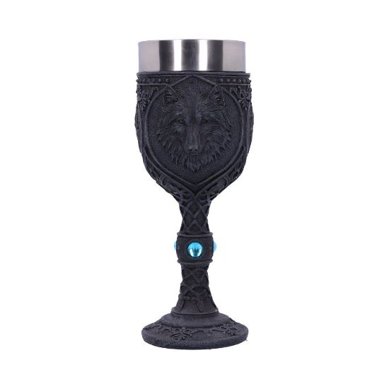 NEMESIS NOW NIGHT WOLF kelih 19.5CM