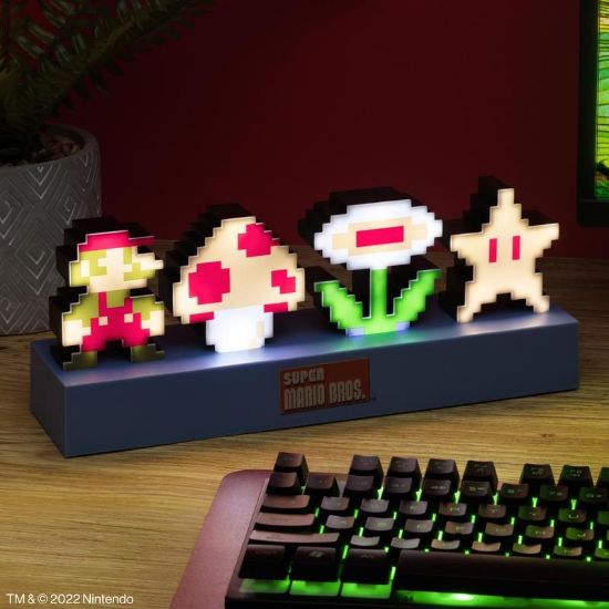 PALADONE Super Mario Bros icons namizna svetilka