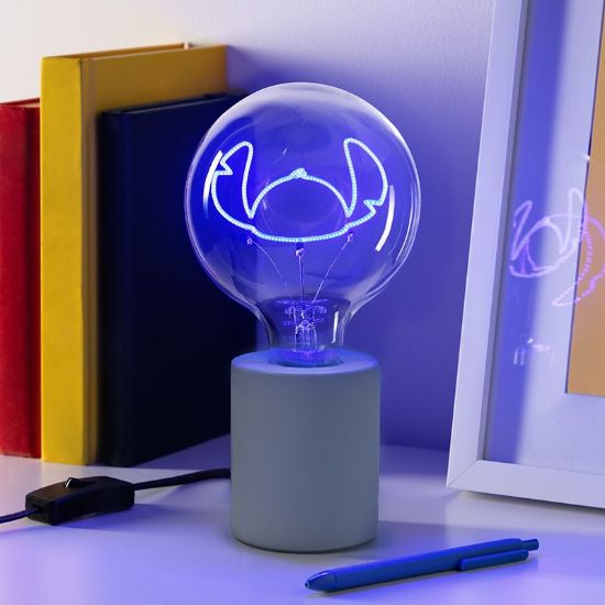 PALADONE Stitch LED neon bulb namizna svetilka