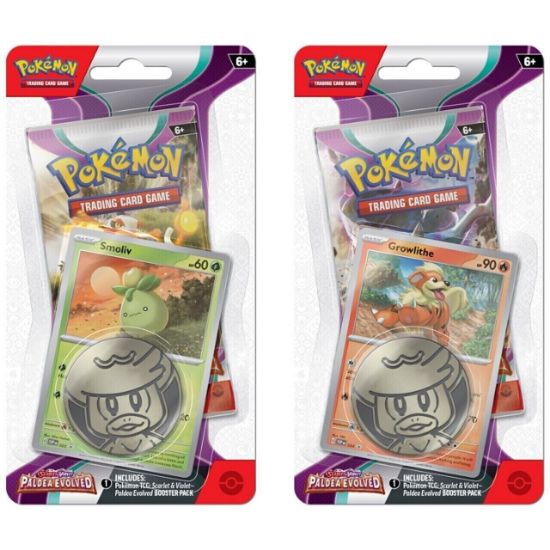 POKEMON TCG: Scarlet & Violet Paldea Evolved - Checklane Blister