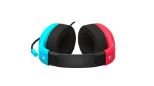 TURTLE BEACH NINTENDO SWITCH 2 AIRLITE FIT ŽIČNE SLUŠALKE NEON MODRO RDEČE BARVE