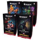 Magic: The Gathering: Marvel Super Heroes – Commander Deck Display (4 Decks)