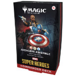 Magic: The Gathering: Marvel Super Heroes – Commander Deck Display (4 Decks)