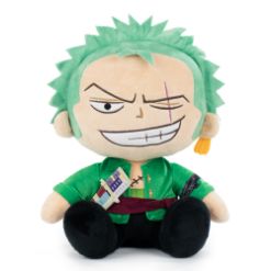 BARRADO: One Piece – Zoro plišasta igrača 23 cm